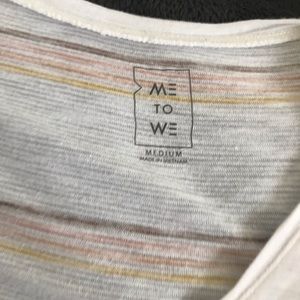 Pacsun MeToWe Striped Crop Top